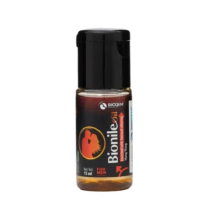 Bionile Oil bottle front label by Bioqem Pharma