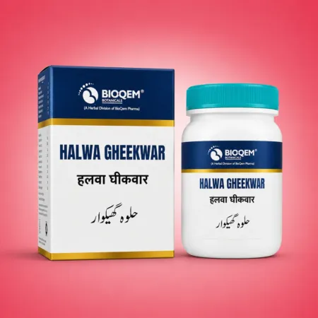 Halwa Gheekwar jar by Bioqem Pharma – unani winter tonic
