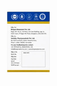 Halwa Gheekwar Bioqem Pharma halwa pack detail