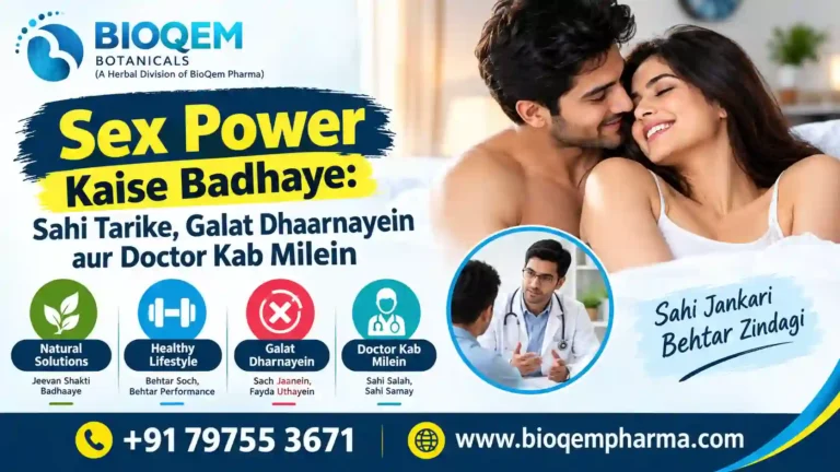 Sex power kaise badhaye: sahi tarike, galat dhaarnayein aur doctor kab milein